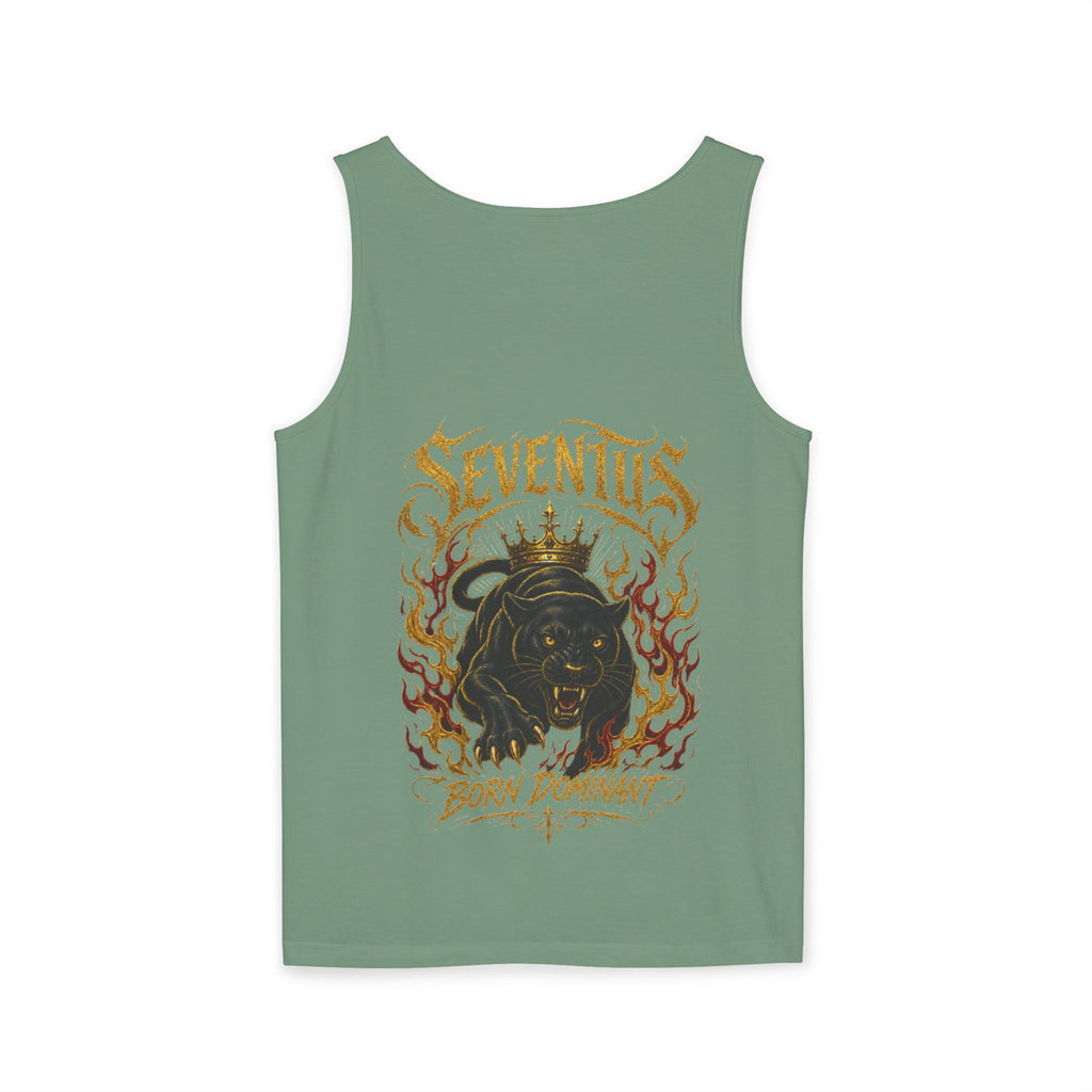 Tank Top — Seventus Panther Graphic "Born Dominant"