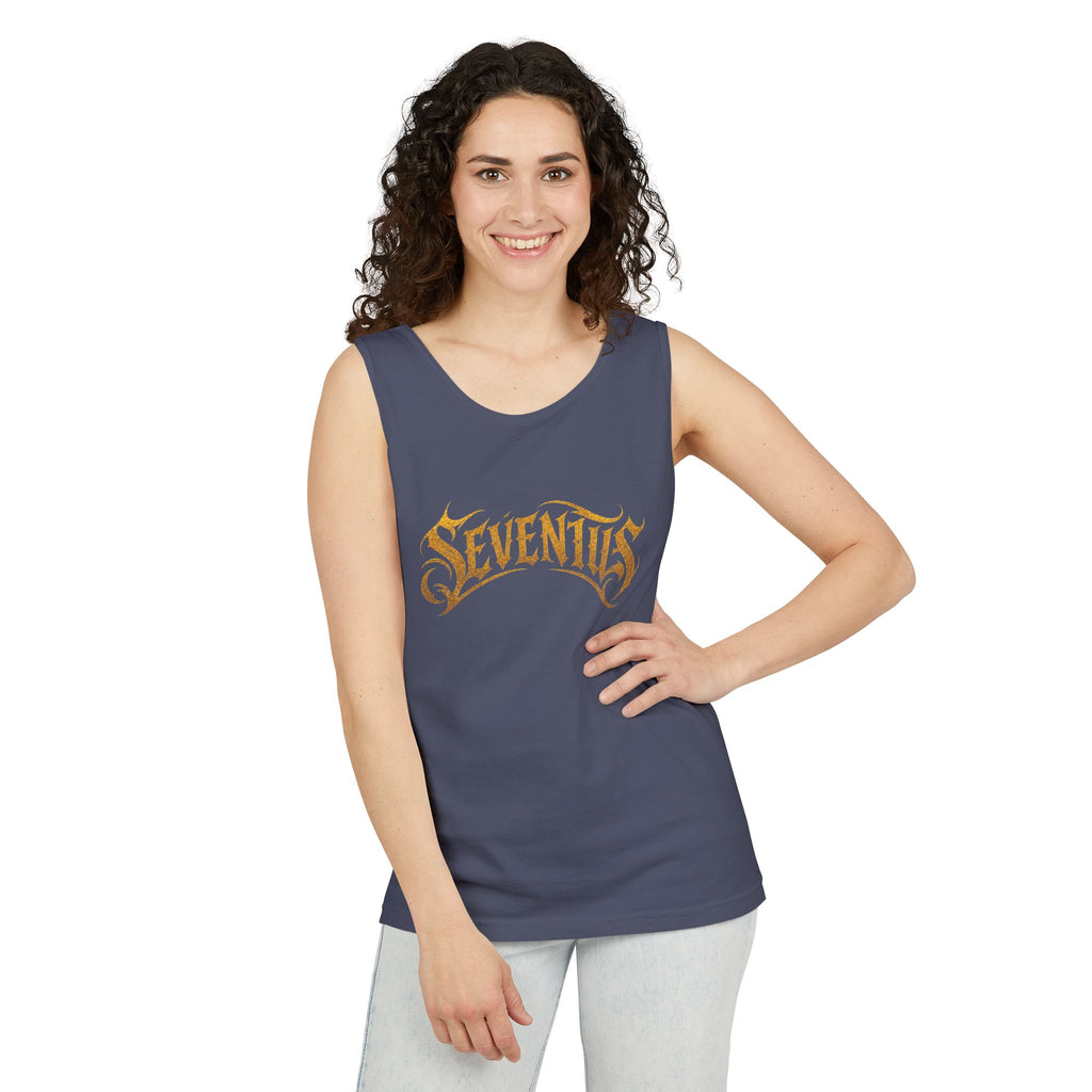 Tank Top — Seventus Panther Graphic "Born Dominant"