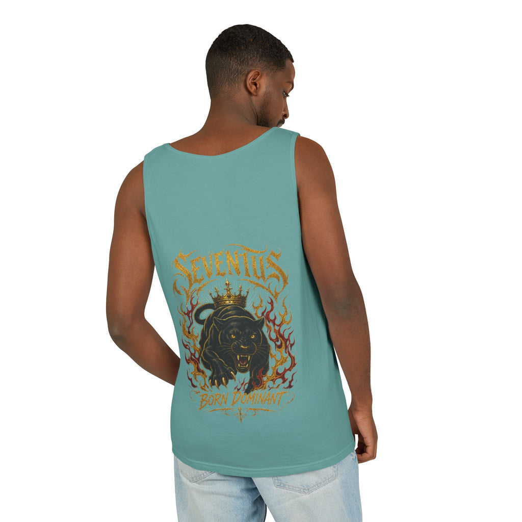 Tank Top — Seventus Panther Graphic "Born Dominant"
