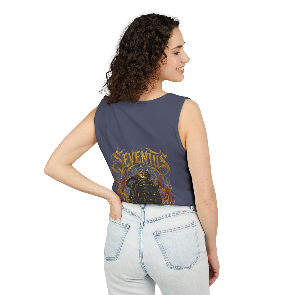 Tank Top — Seventus Panther Graphic "Born Dominant"