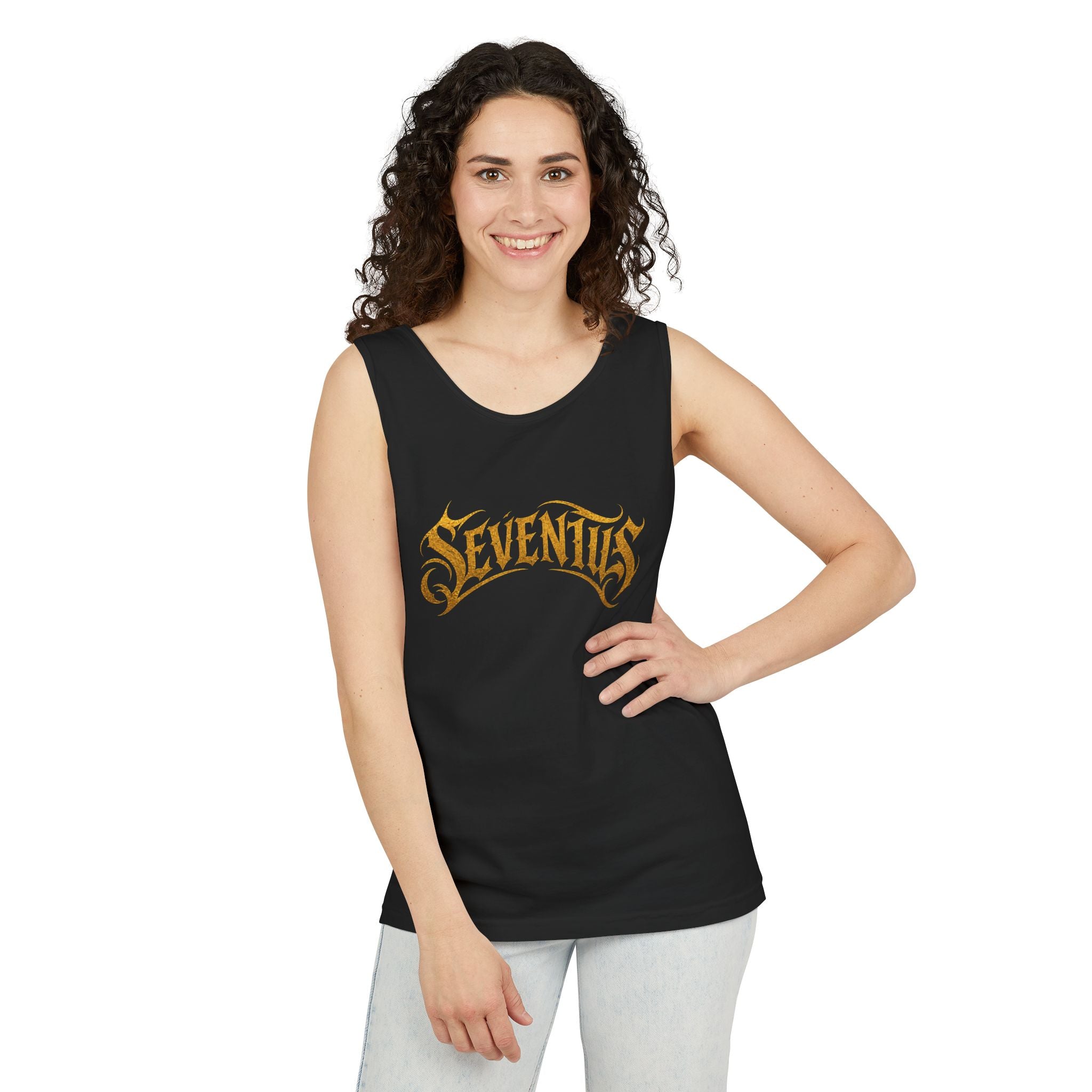 Tank Top — Seventus Panther Graphic "Born Dominant"