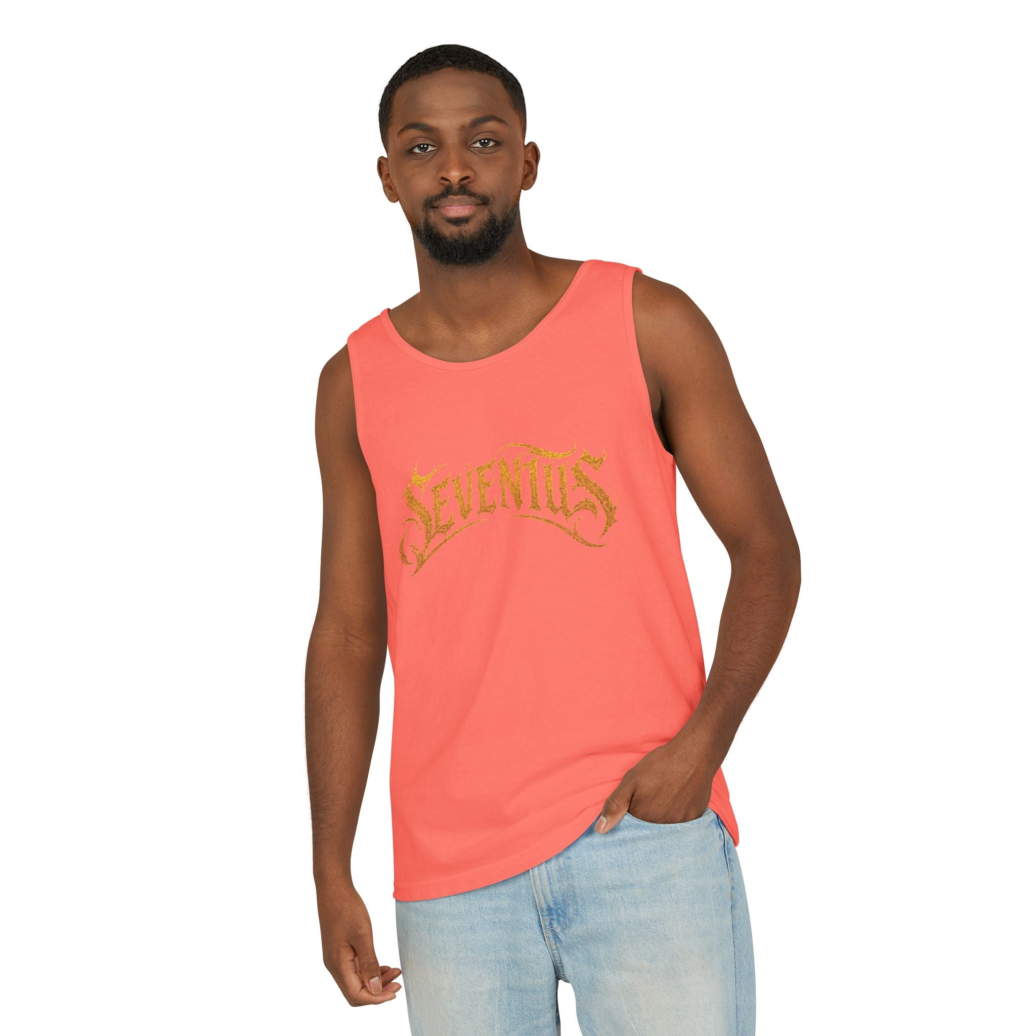 Tank Top — Seventus Panther Graphic "Born Dominant"