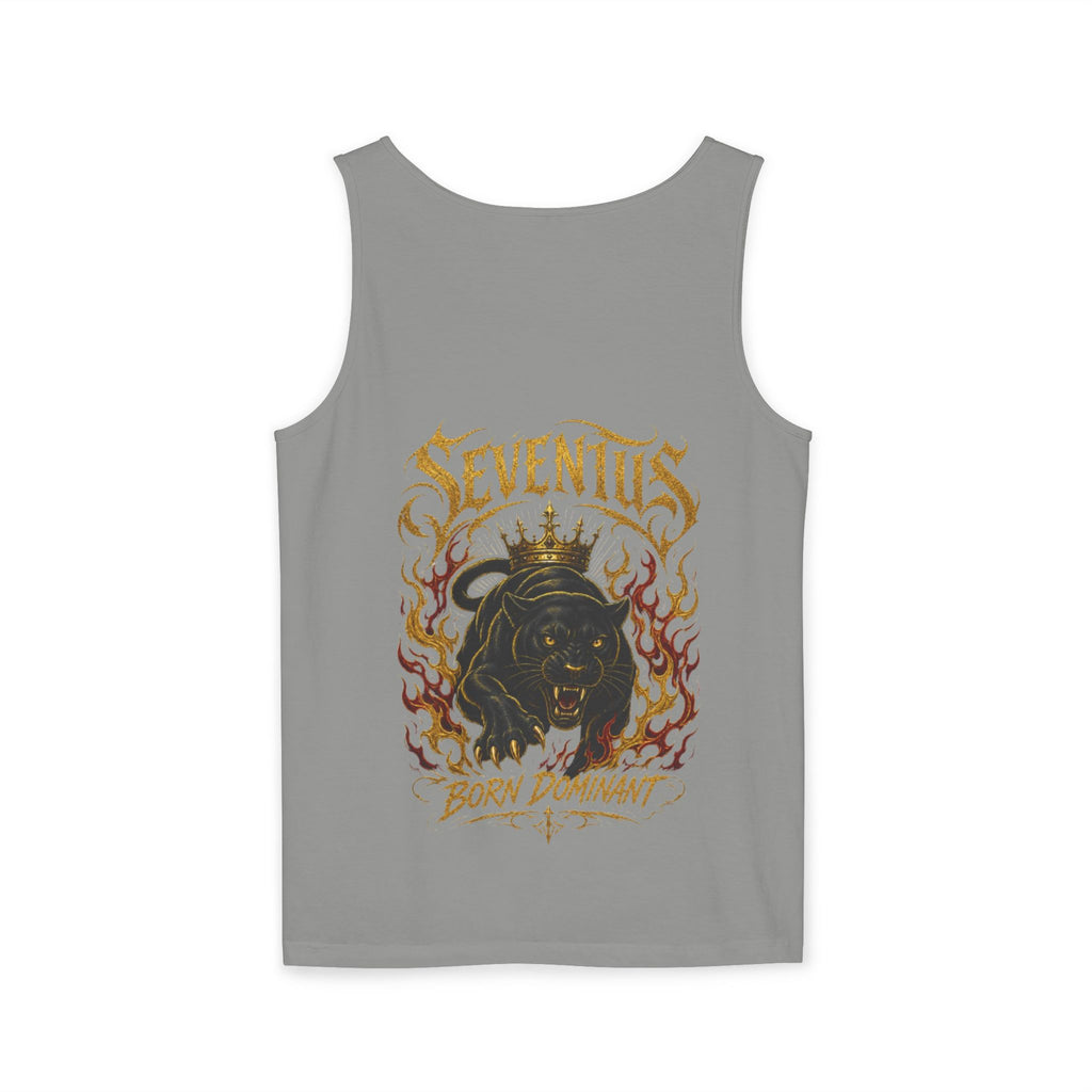 Tank Top — Seventus Panther Graphic "Born Dominant"