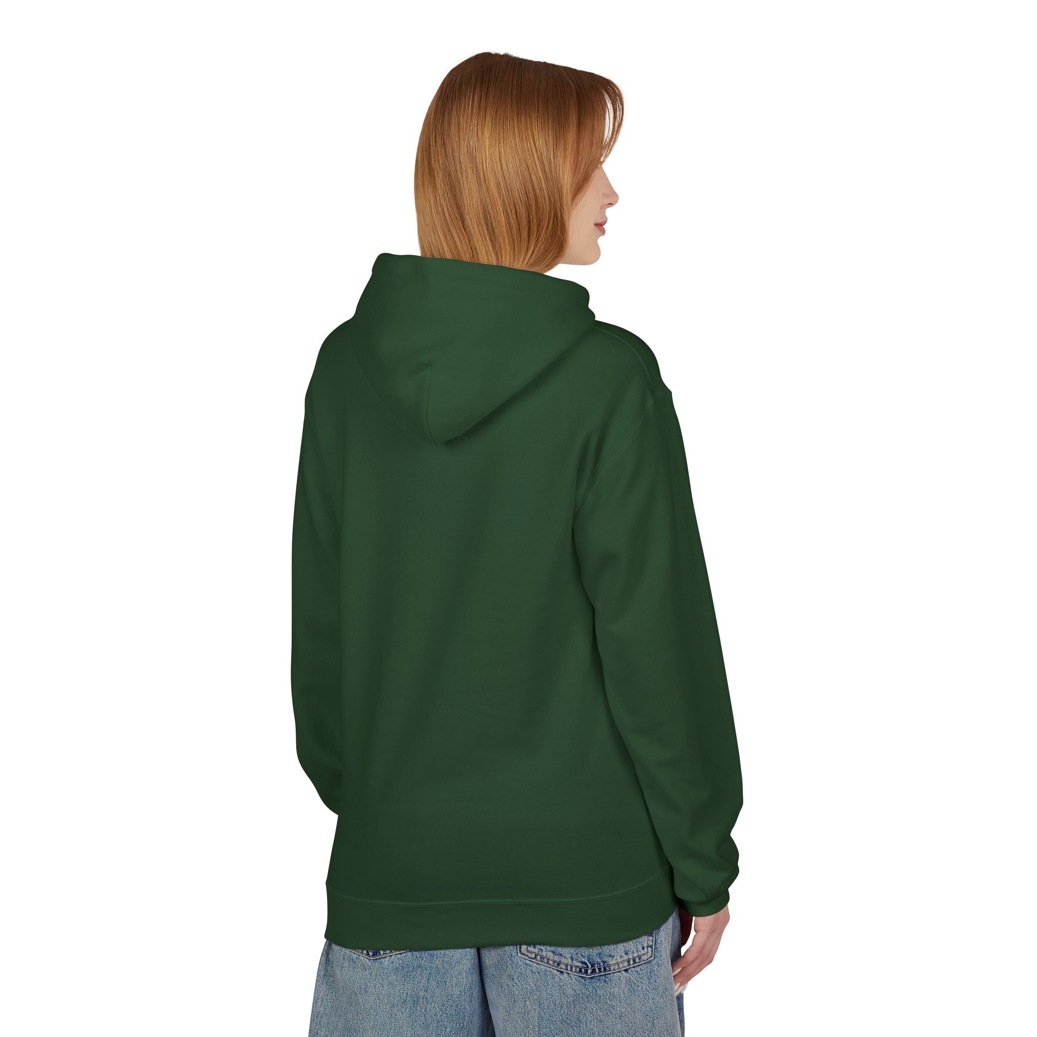 Blessed Hoodie — Minimal Gold Calligraphy Pullover