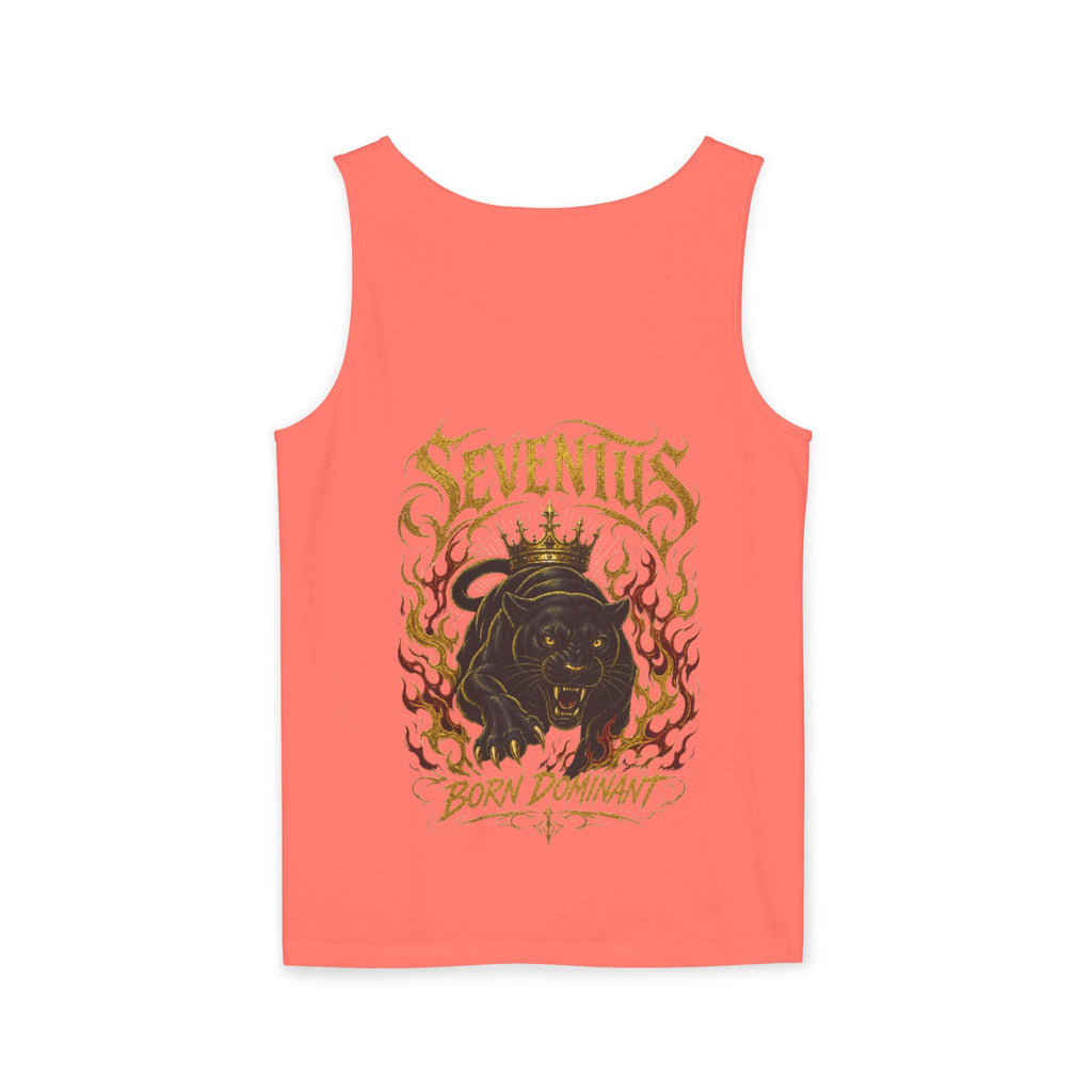 Tank Top — Seventus Panther Graphic "Born Dominant"