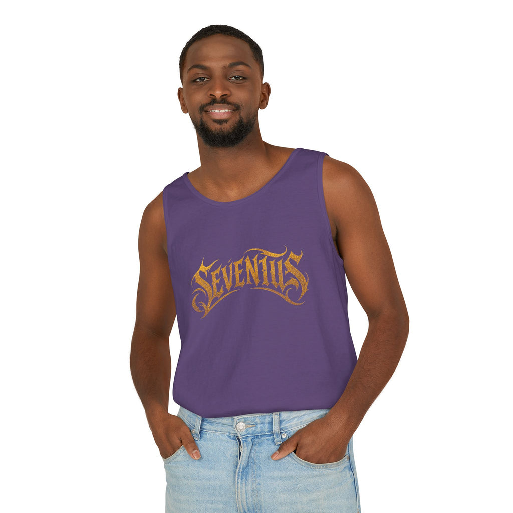 Tank Top — Seventus Panther Graphic "Born Dominant"