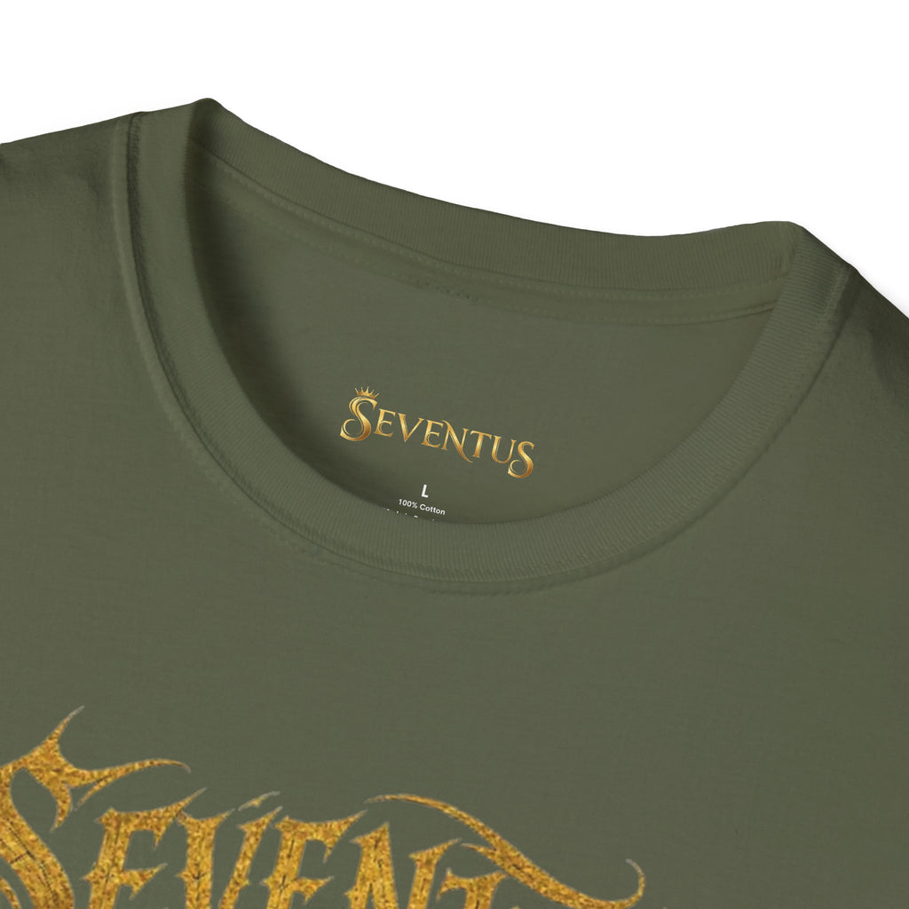 Seventus "Born Dominant" Flame Panther Graphic T-Shirt - Multicolor