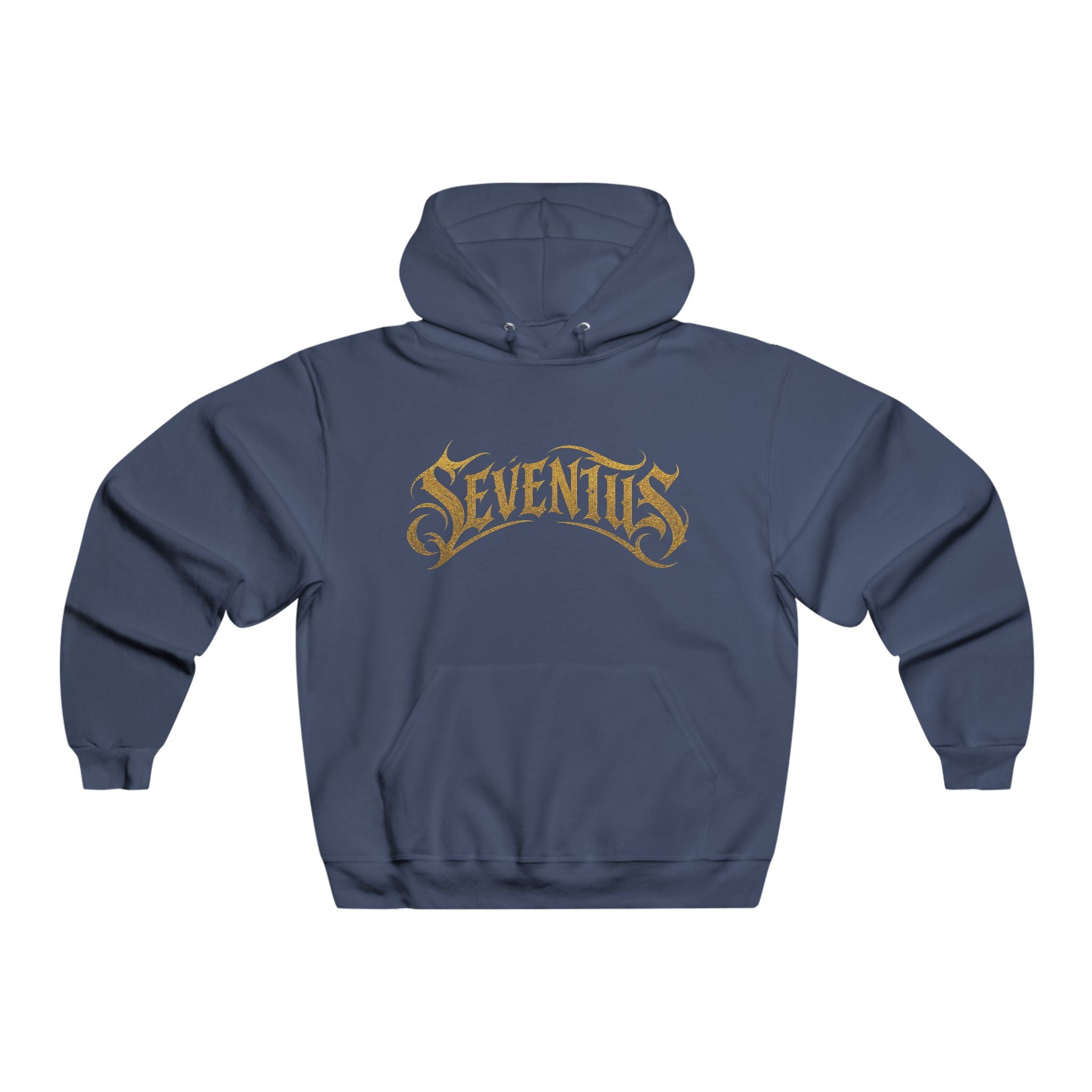 Seventus Graphic Hoodie — Flame Panther Back Print