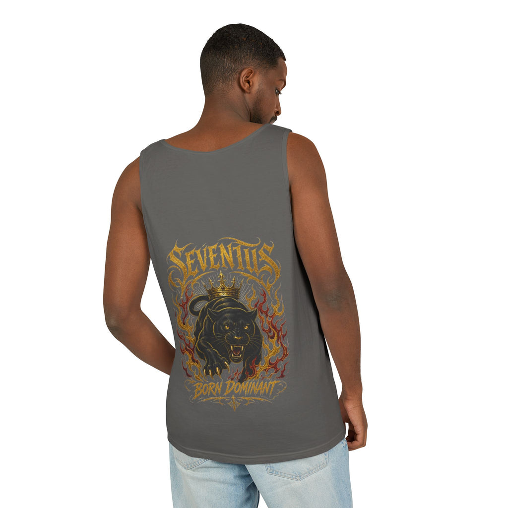 Tank Top — Seventus Panther Graphic "Born Dominant"
