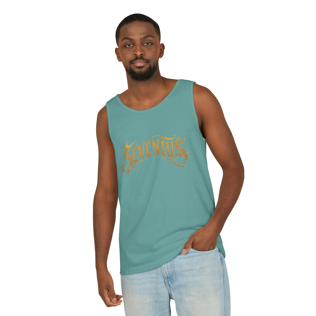 Tank Top — Seventus Panther Graphic "Born Dominant"