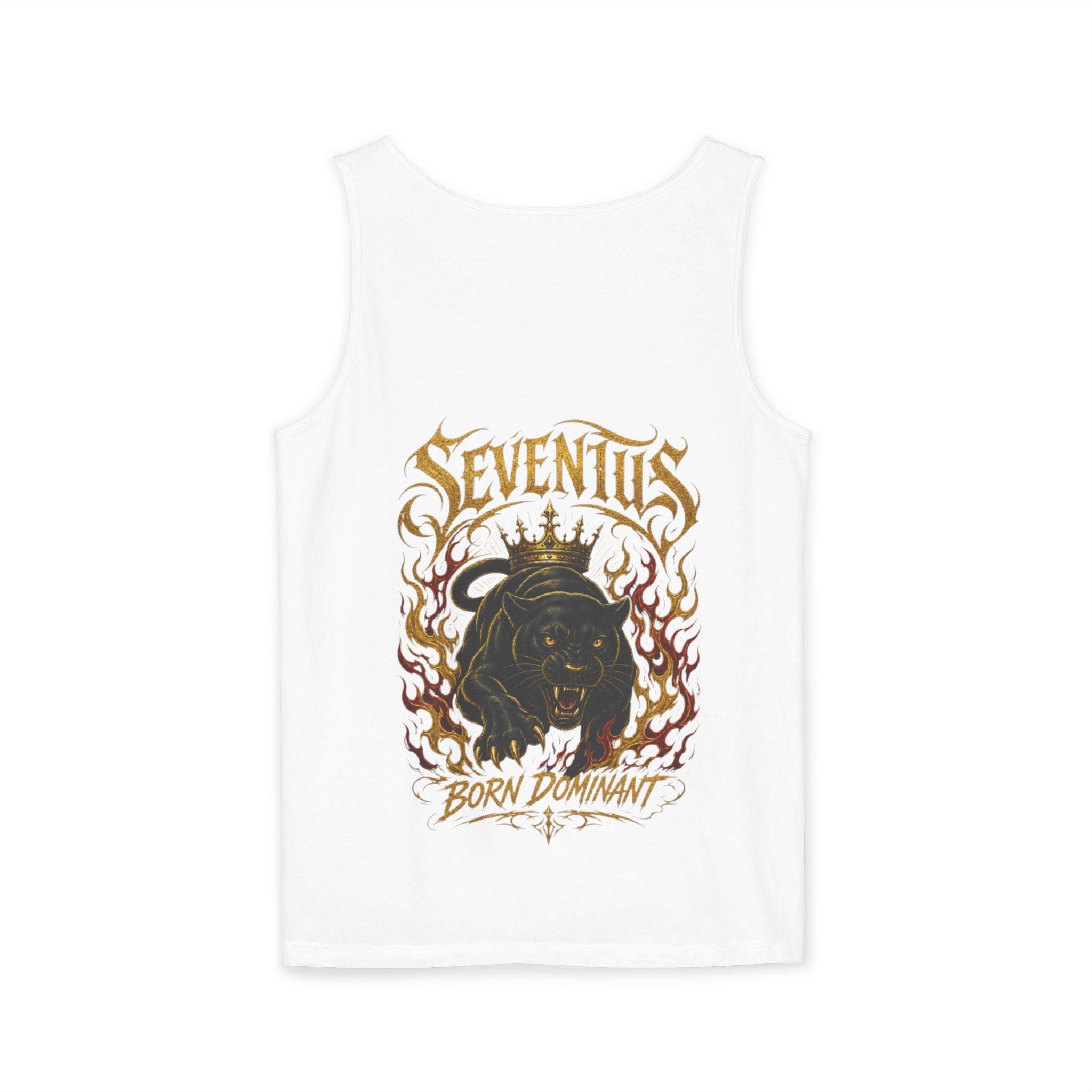 Tank Top — Seventus Panther Graphic "Born Dominant"