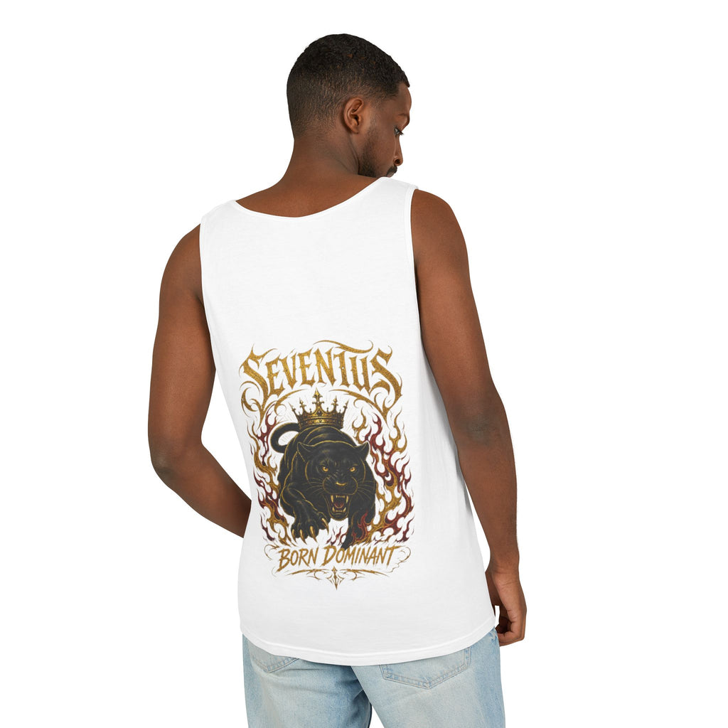 Tank Top — Seventus Panther Graphic "Born Dominant"
