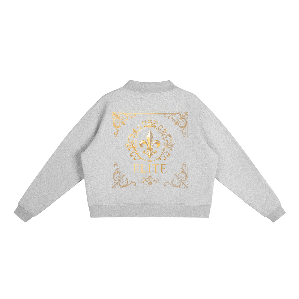 ELITE | Sudadera de cuello alto de felpa, Royal, Essential