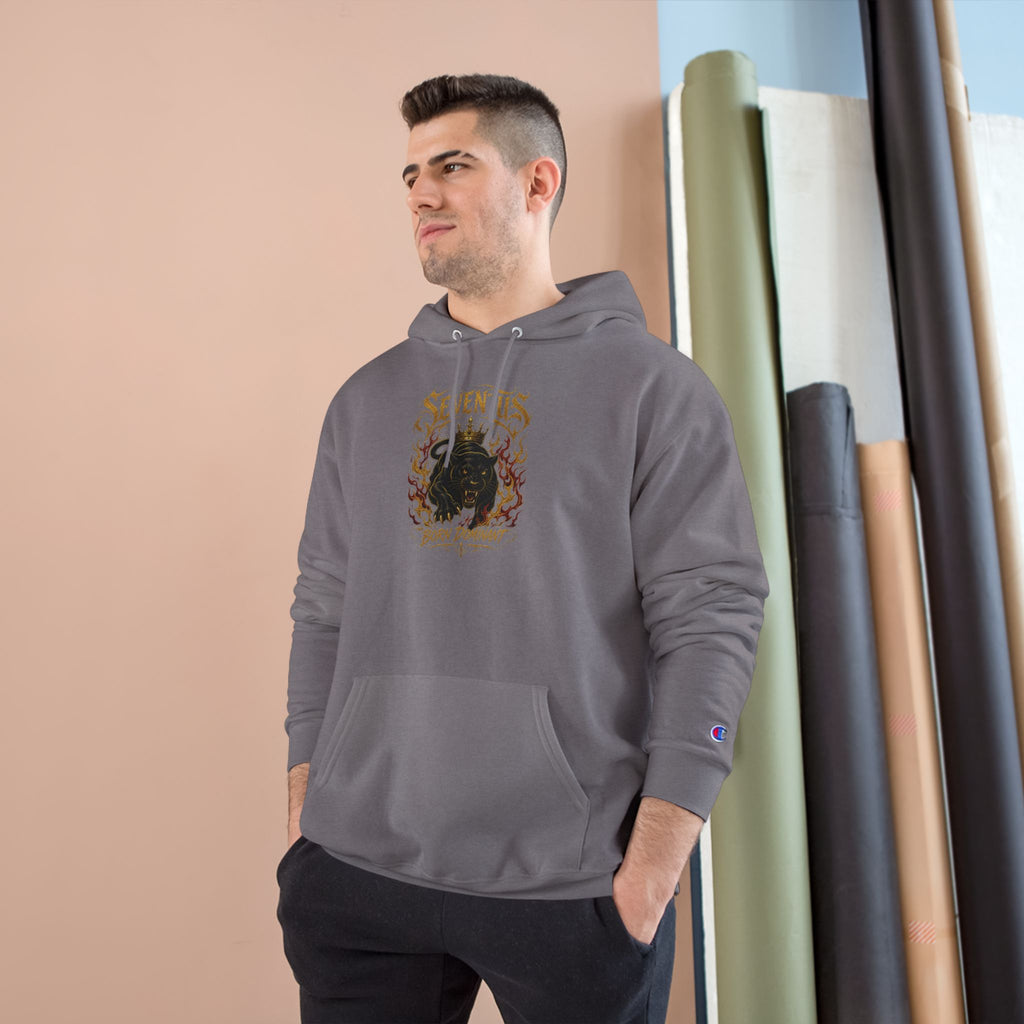 Champion Hoodie — 'Seventus' Vintage Flame Graphic Pullover