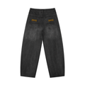 DOMINUS | Jeans Barrel Leg para Hombre con Lavado Vintage Sunfade