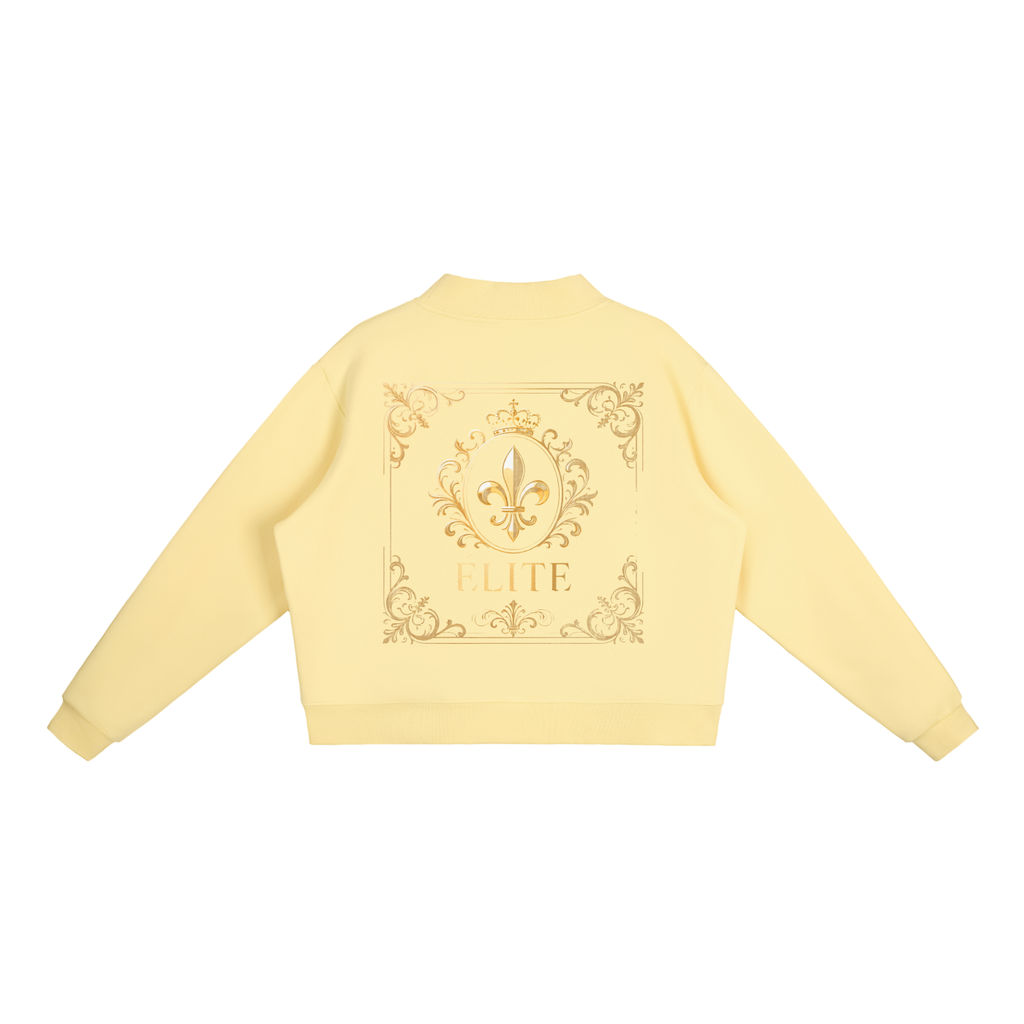 ELITE | Sudadera de cuello alto de felpa, Royal, Essential