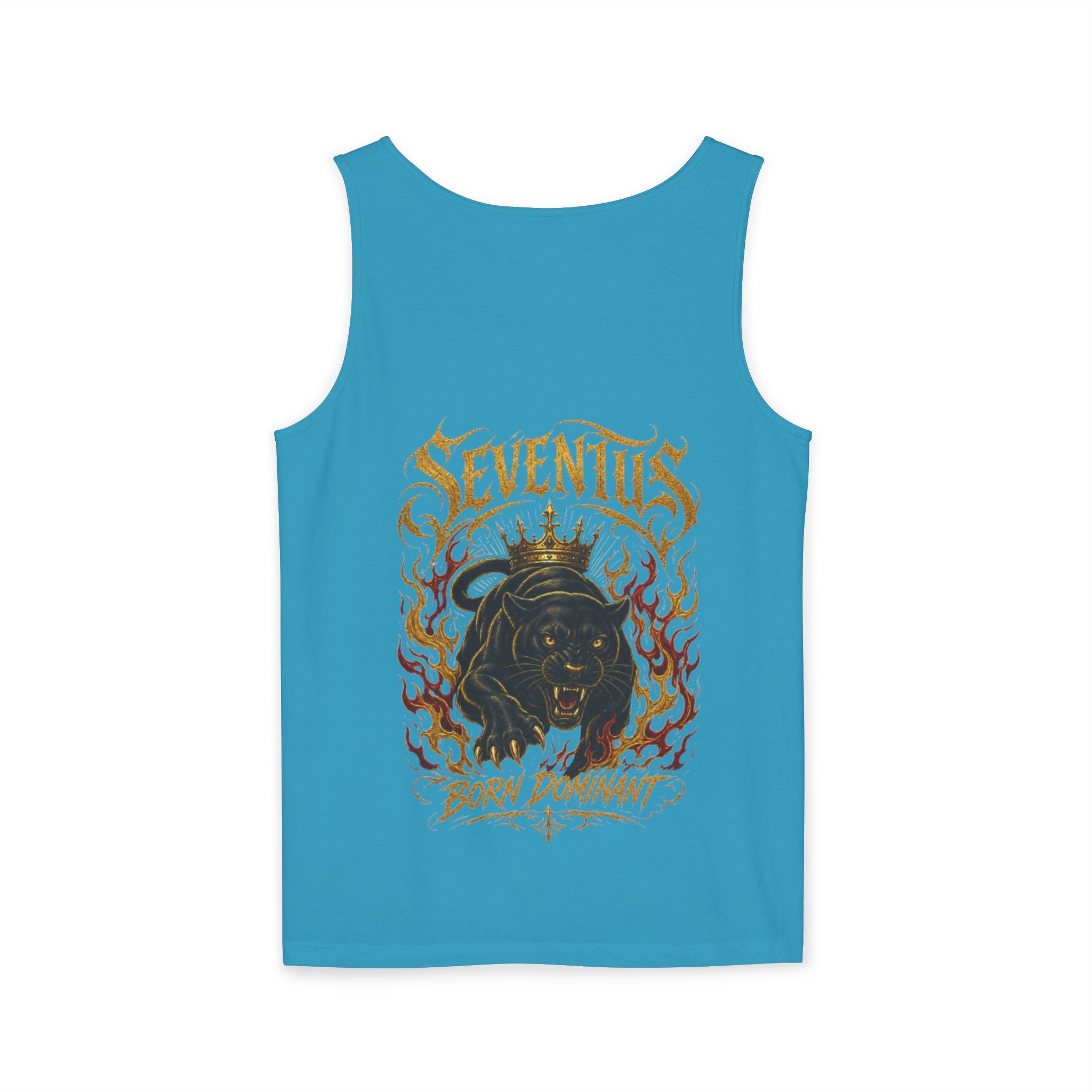 Tank Top — Seventus Panther Graphic "Born Dominant"