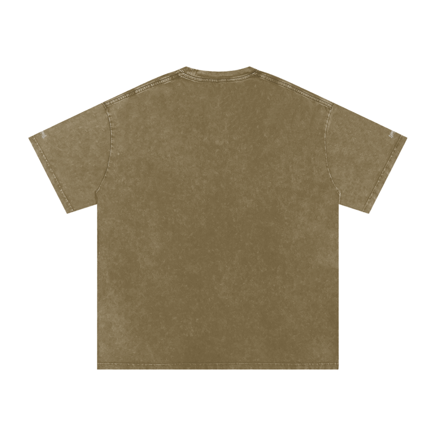 DOMINUS | 4 de julio de 1776, Camiseta Oversize de Algodón con Efecto Nieve