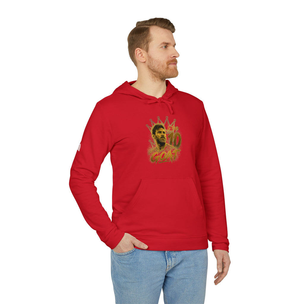 Seventus x Adidas | Hoodie, Messi GOAT Graphic — Streetwear Pullover