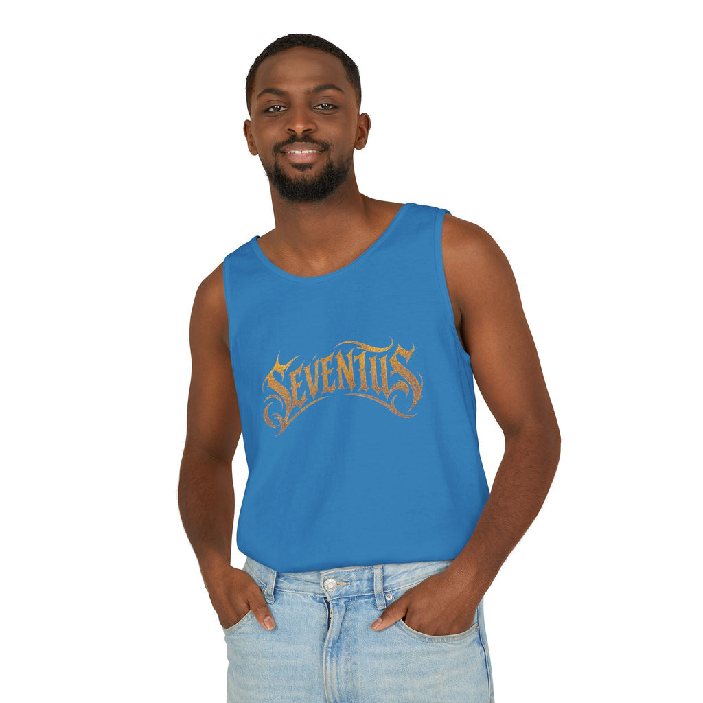 Tank Top — Seventus Panther Graphic "Born Dominant"