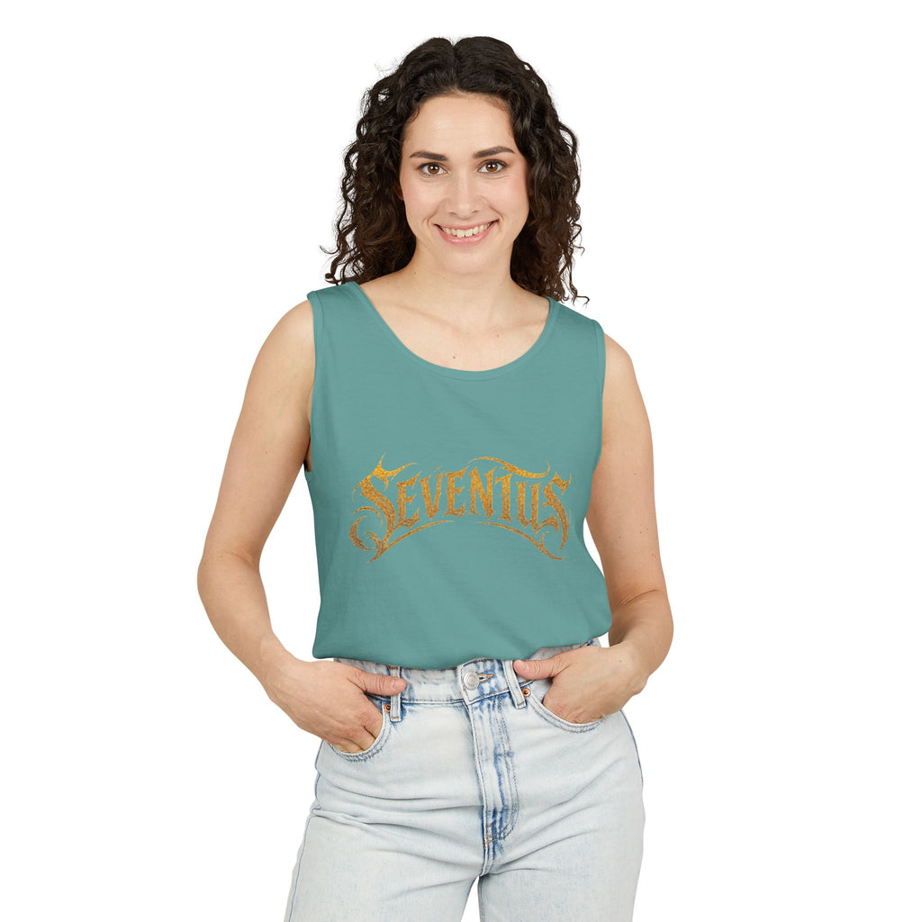 Tank Top — Seventus Panther Graphic "Born Dominant"