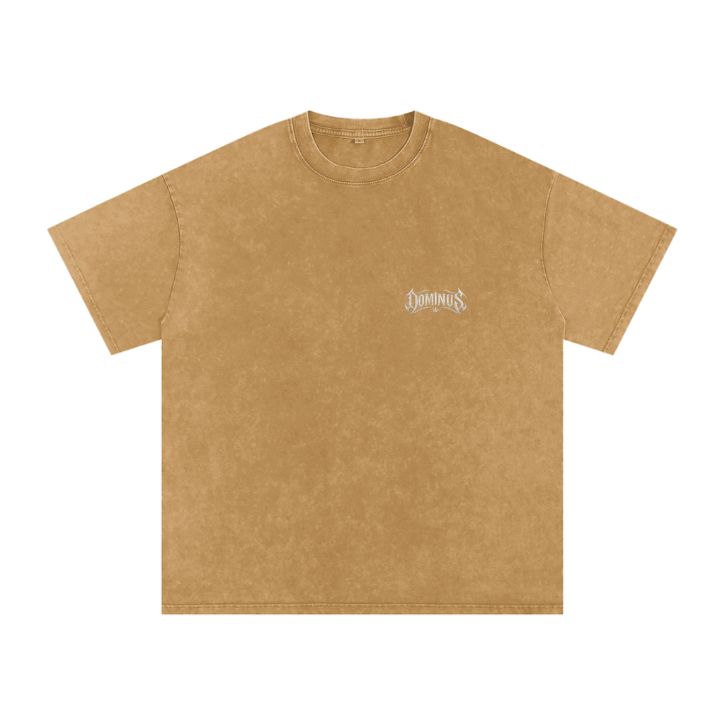 DOMINUS | Camiseta de algodón extragrande Snow Washed All American Dude